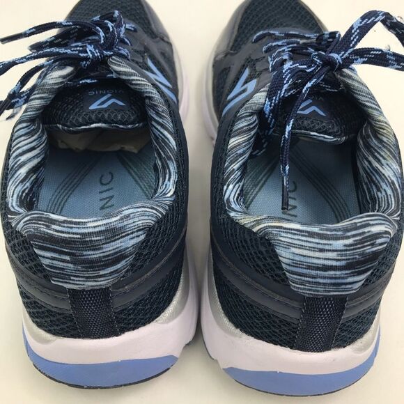 Vionic Satima Navy Light Blue Lace Up Athletic Performance Athleisure Sneakers - Picture 10 of 16
